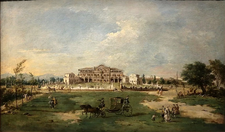 Villa Loredan a Paese, o villa del timpano arcuato - National Gallery, London